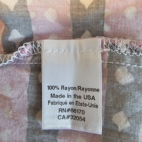 Free People Purple Print Sleeveless Mini Dress 100% Rayon Made in USA Size XS - Picture 6 of 7